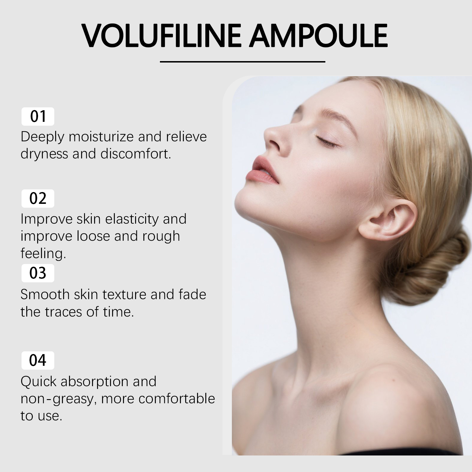 Moisturizing Revitalizing Ampoule Essence Liquid Deep Hydrating Repair Firm Bright Nourish Soothe Concentrated Facial Skin Daily Care