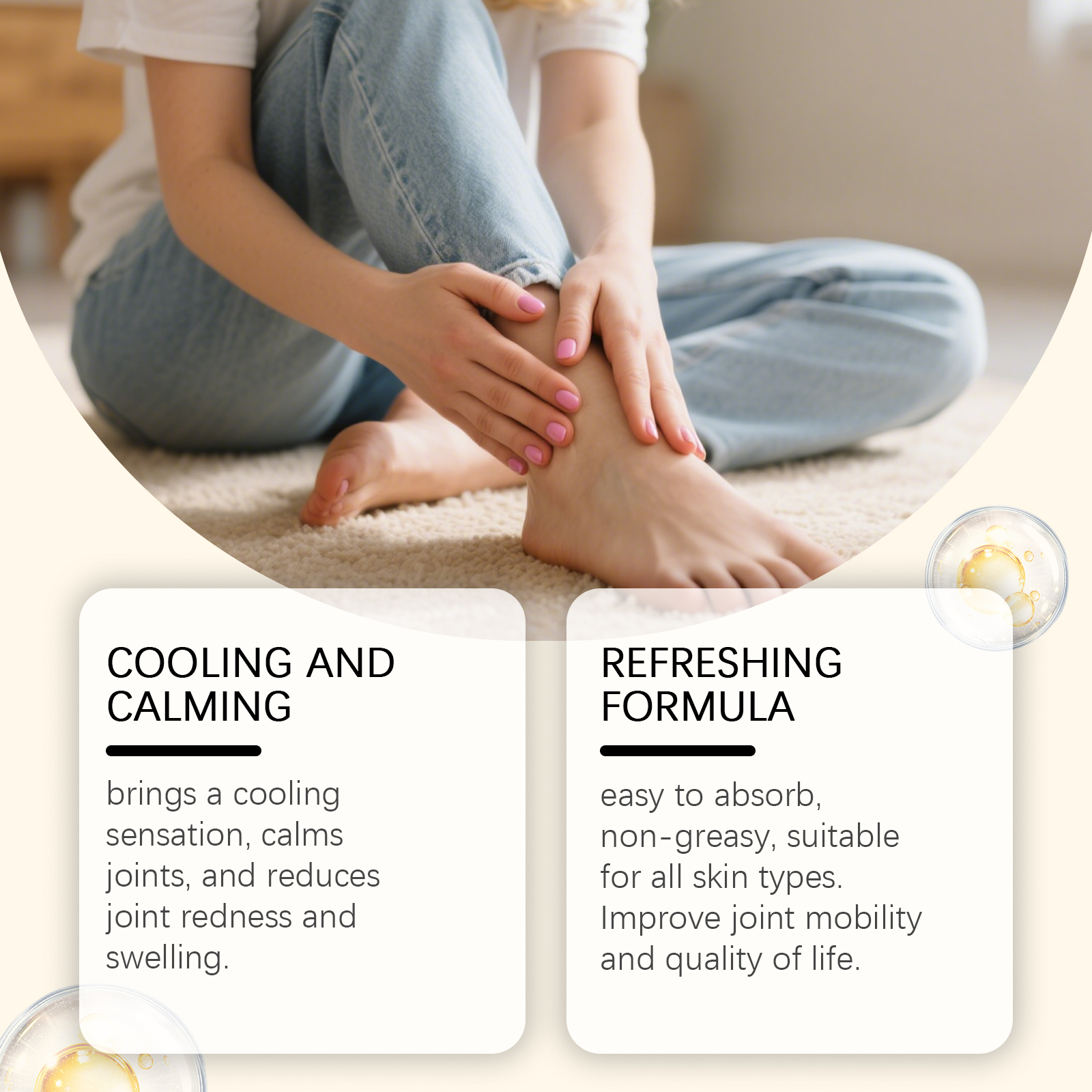 Body Care Patch Daily Mild Comfort Moisture Breathable Skin Friendly Body Joint Knee Care Sticker