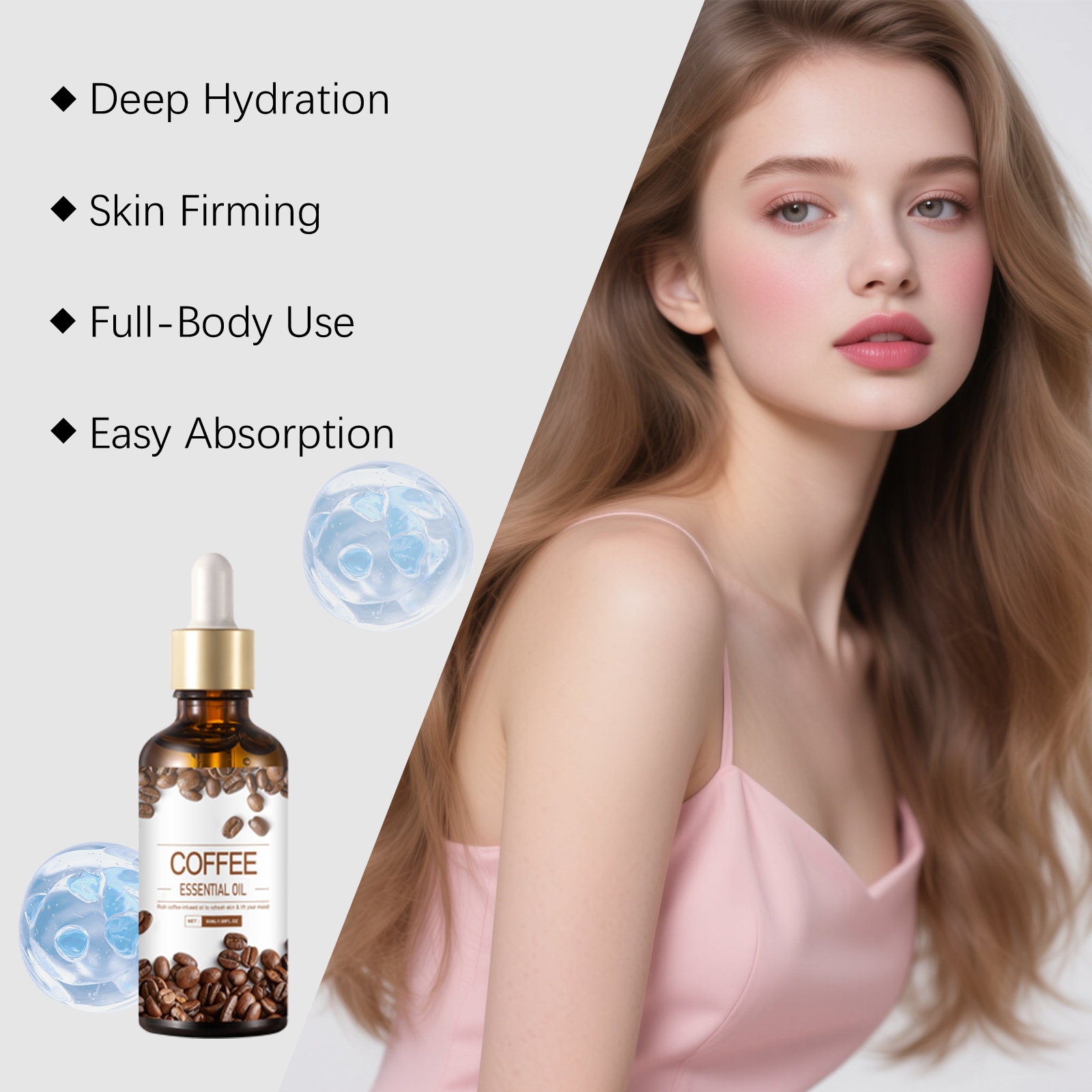 Body Moisturizing Essential Oil Gentle Smooth Softening Refreshing Silky Skin Care Whole Body Smear Nourish