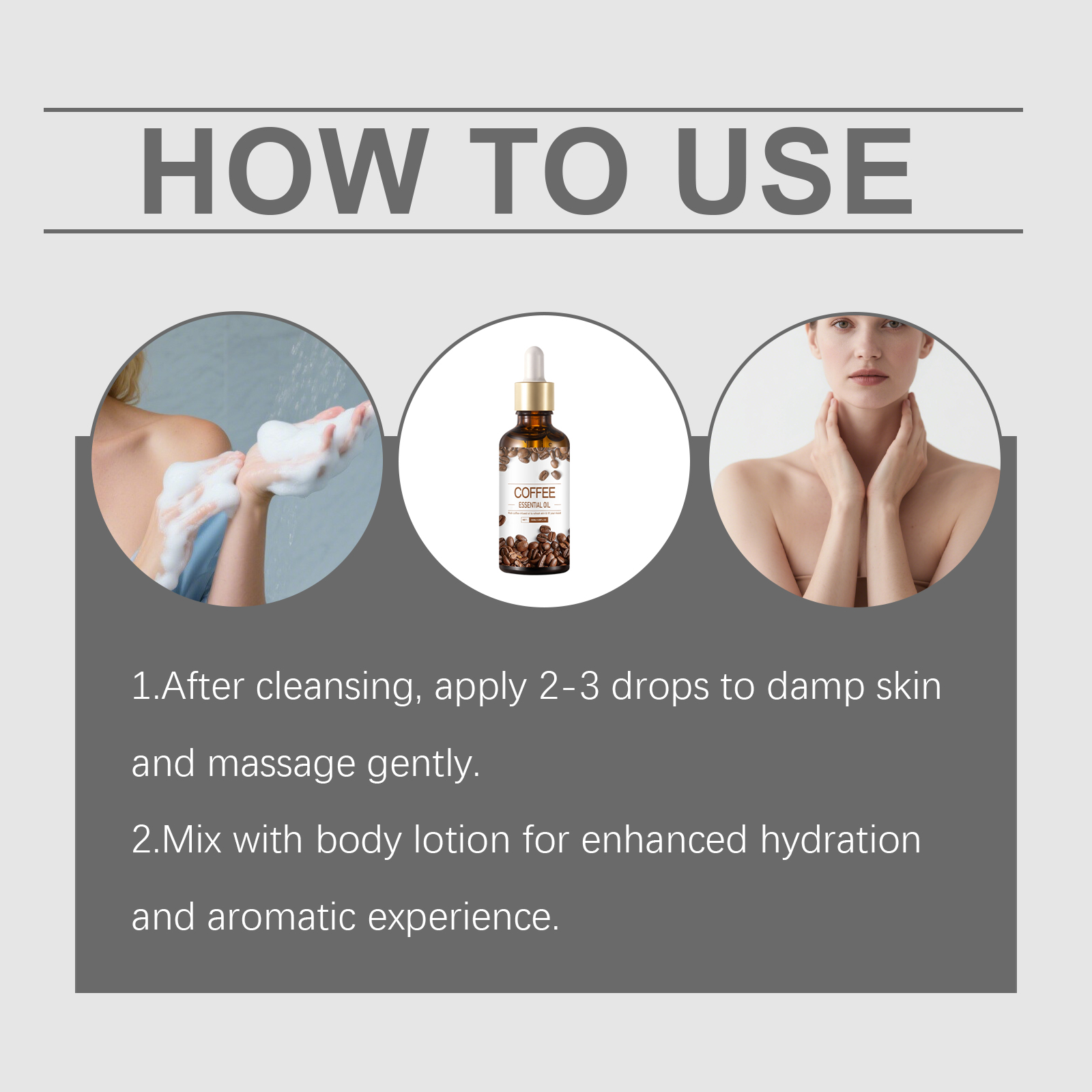 Body Moisturizing Essential Oil Gentle Smooth Softening Refreshing Silky Skin Care Whole Body Smear Nourish