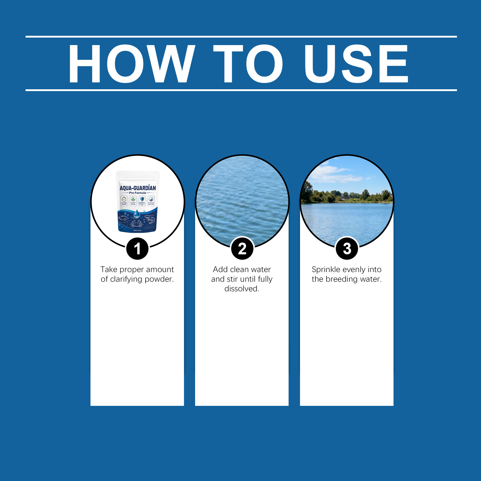 Water Clarifying Powder Daily Care Mild Formula Purify Aquatic Environment Domestic Fish Raising Fish Tank Essential