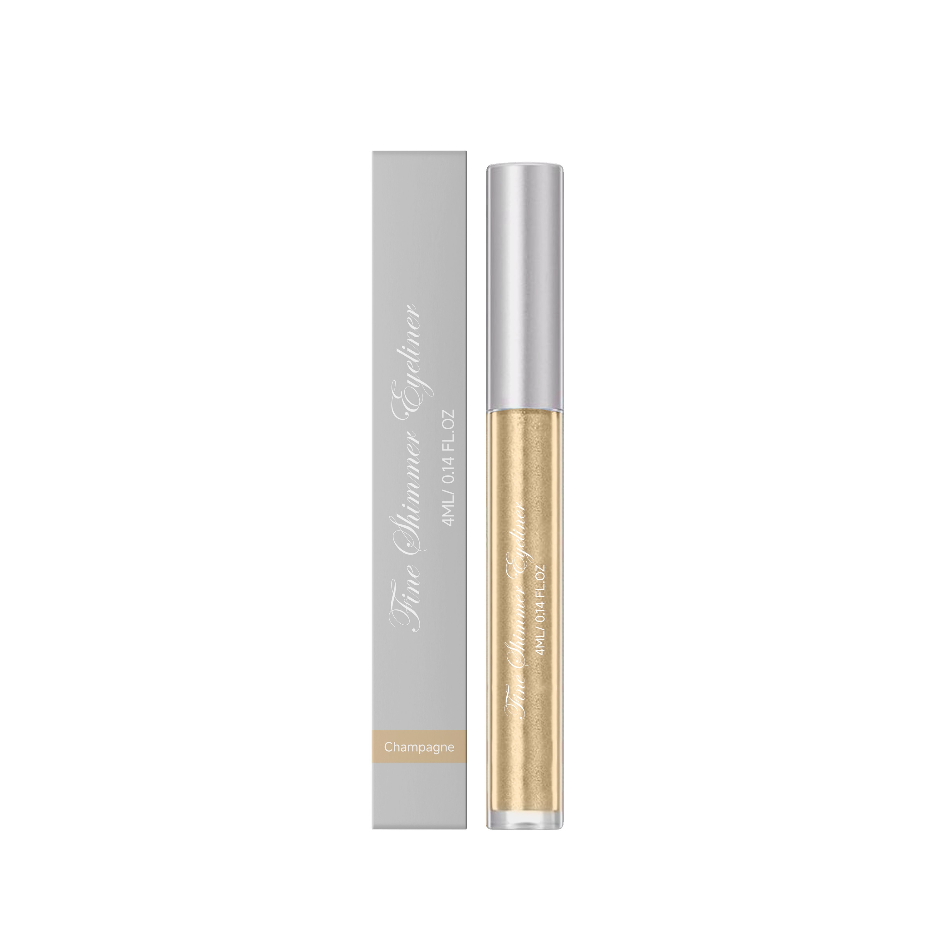 (Icy Pale Blue) Liquid Eyeliner Eyeshadow Shiny Smooth Flowing Natural Color Rendering Daily Versatile Gorgeous Eye Makeup Cosmetic