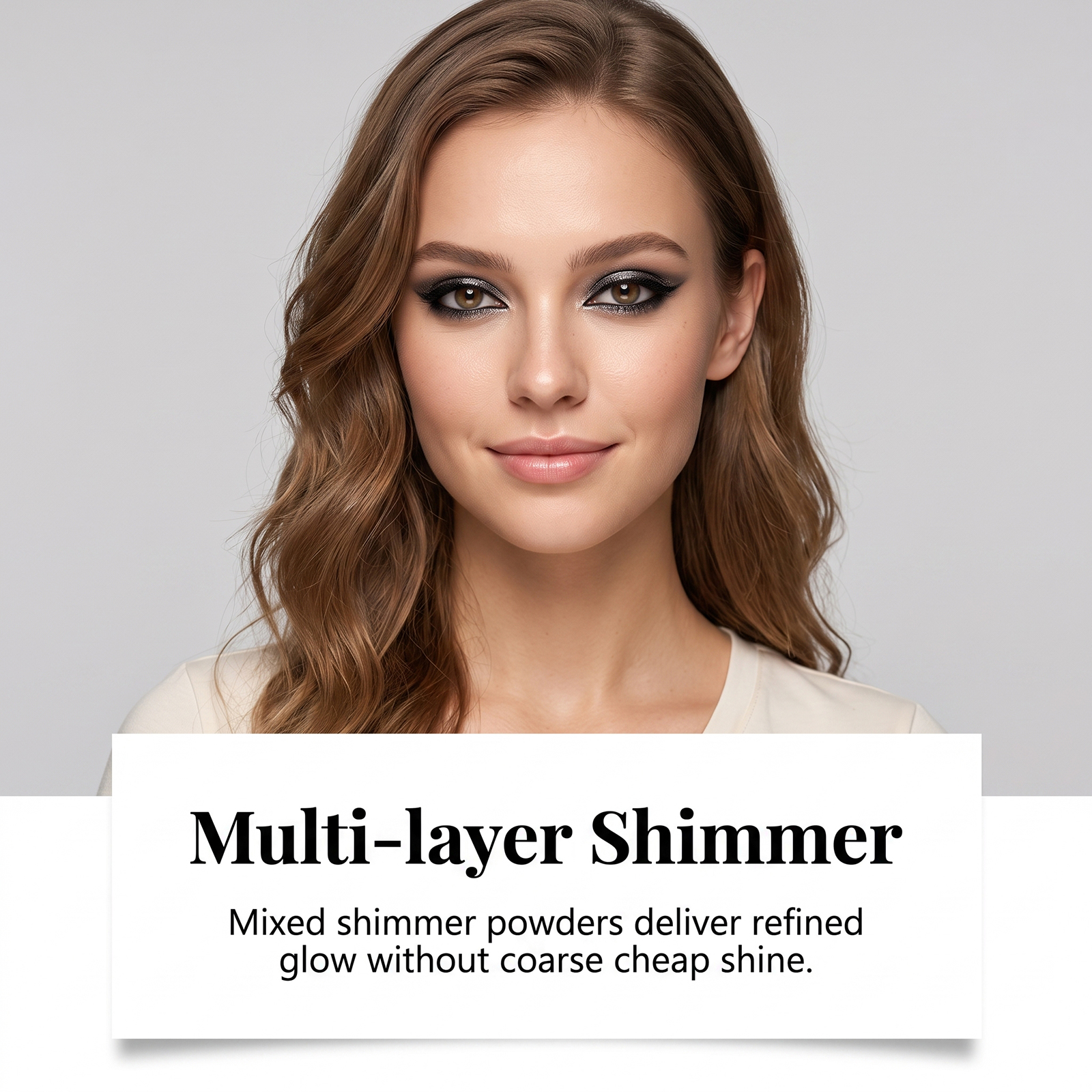 (Icy Pale Blue) Liquid Eyeliner Eyeshadow Shiny Smooth Flowing Natural Color Rendering Daily Versatile Gorgeous Eye Makeup Cosmetic