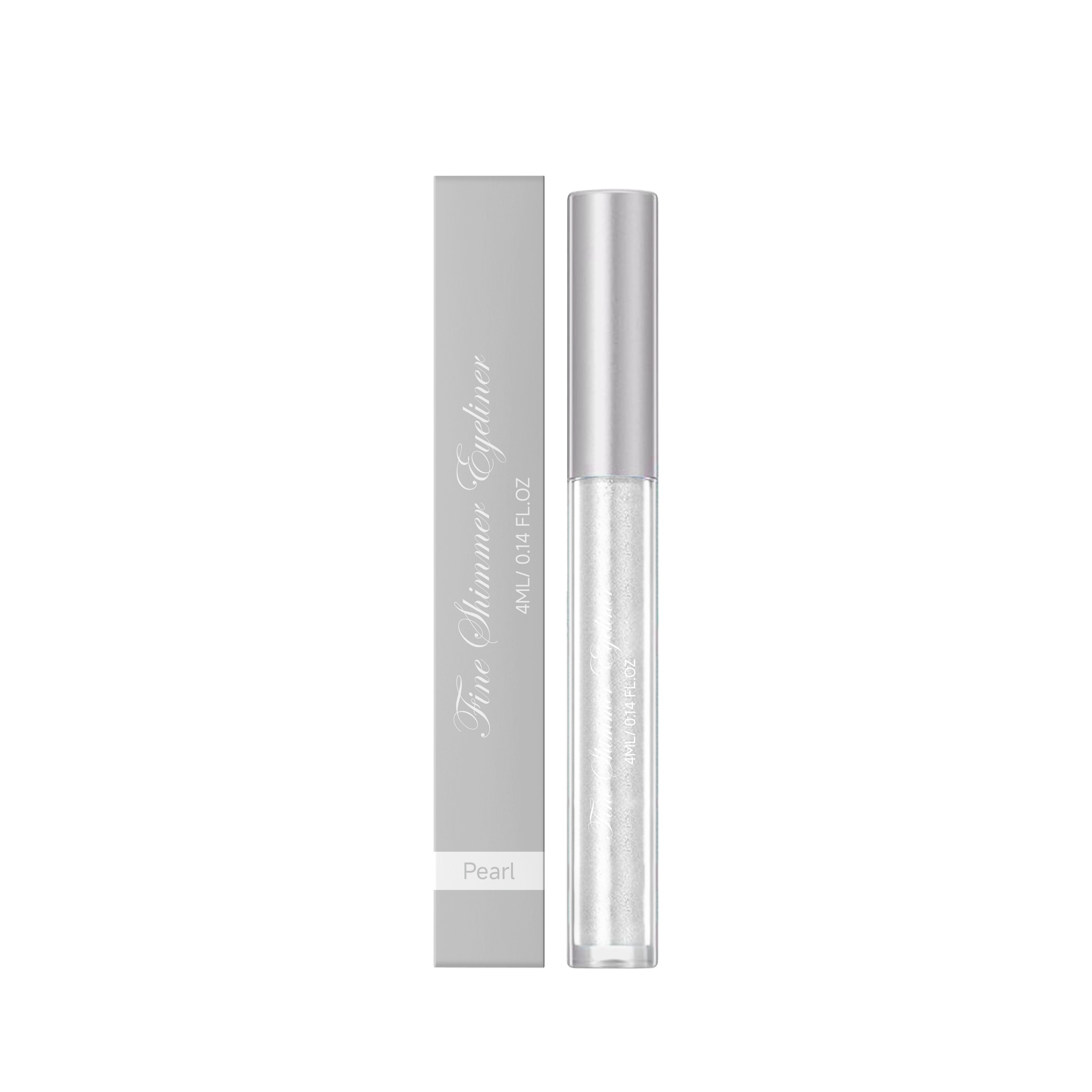 (Icy Pale Blue) Liquid Eyeliner Eyeshadow Shiny Smooth Flowing Natural Color Rendering Daily Versatile Gorgeous Eye Makeup Cosmetic