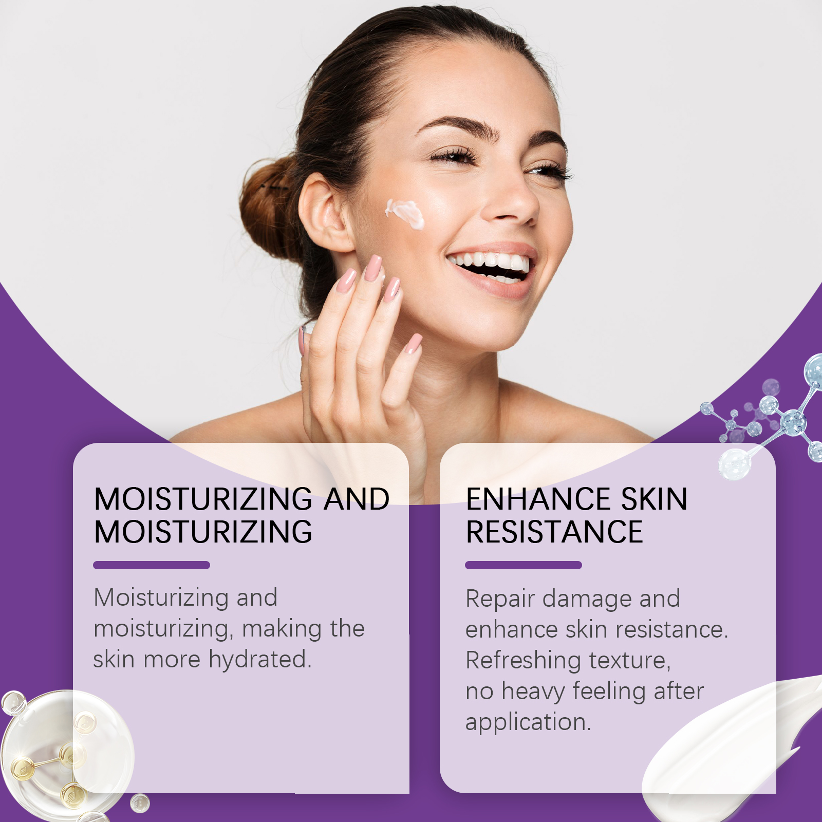 Azelaic Acid Repairing Cream Gentle Repair For Facial Skin Cleansing Daily Care Moisturizer