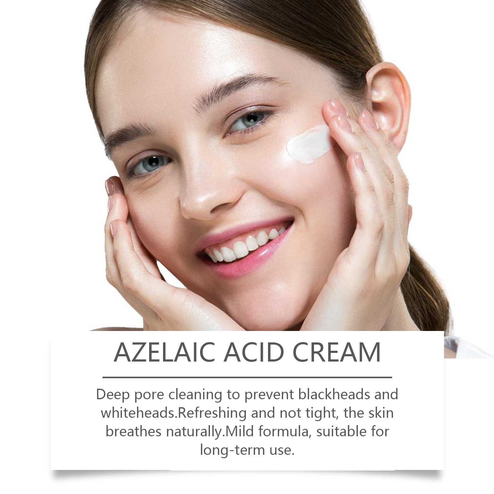 Azelaic Acid Repairing Cream Gentle Repair For Facial Skin Cleansing Daily Care Moisturizer