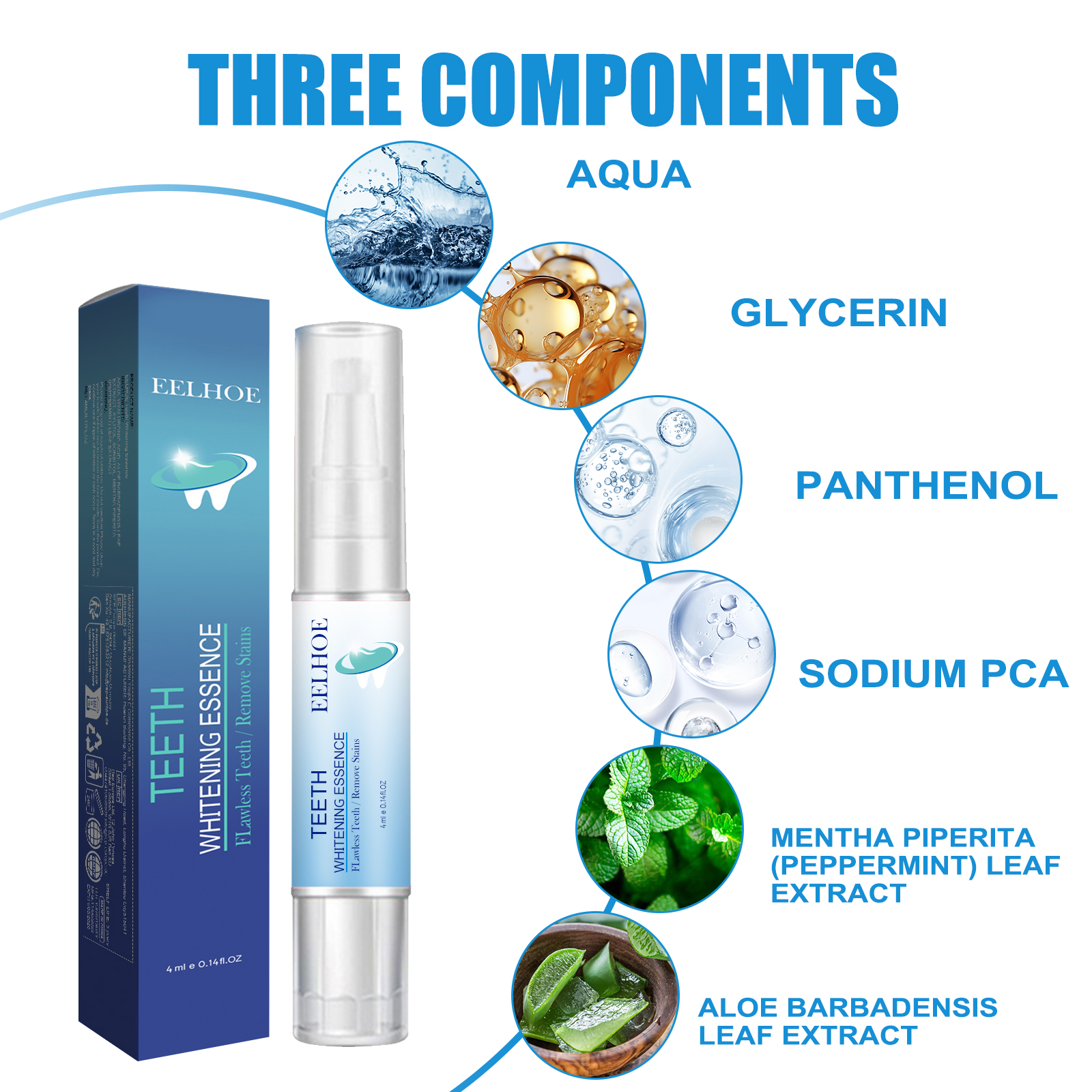 Teeth Cleaning Pen Deep Cleansing Whitening Breath Freshening Stain Removal For Daily Oral Hygiene Care 1 PCS