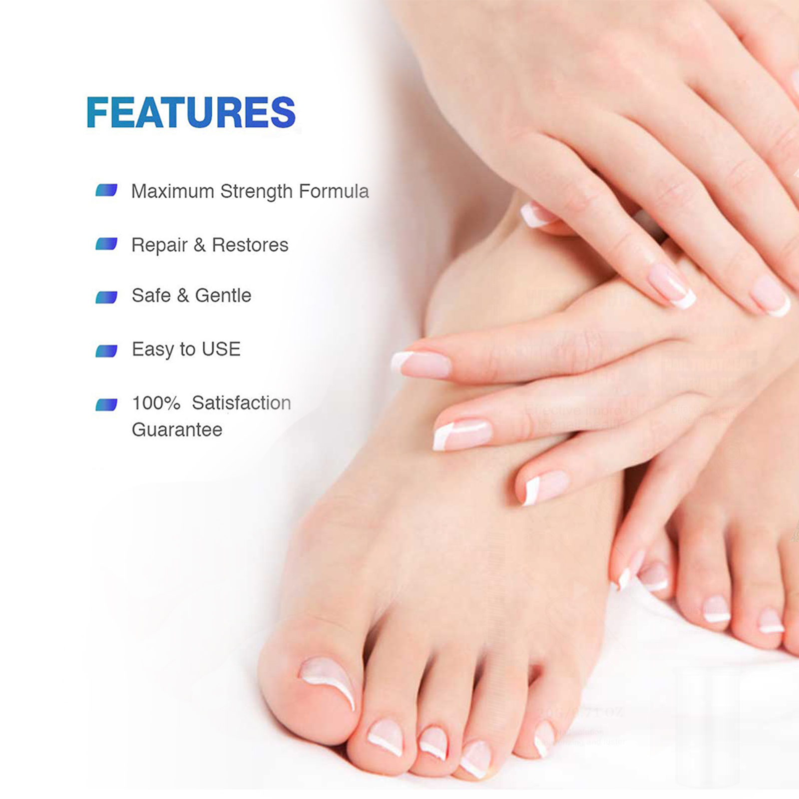 Nail Care Cream Moisturizing Softening Brightening For Fingernails And Toenails Daily Home Manicure Treatment