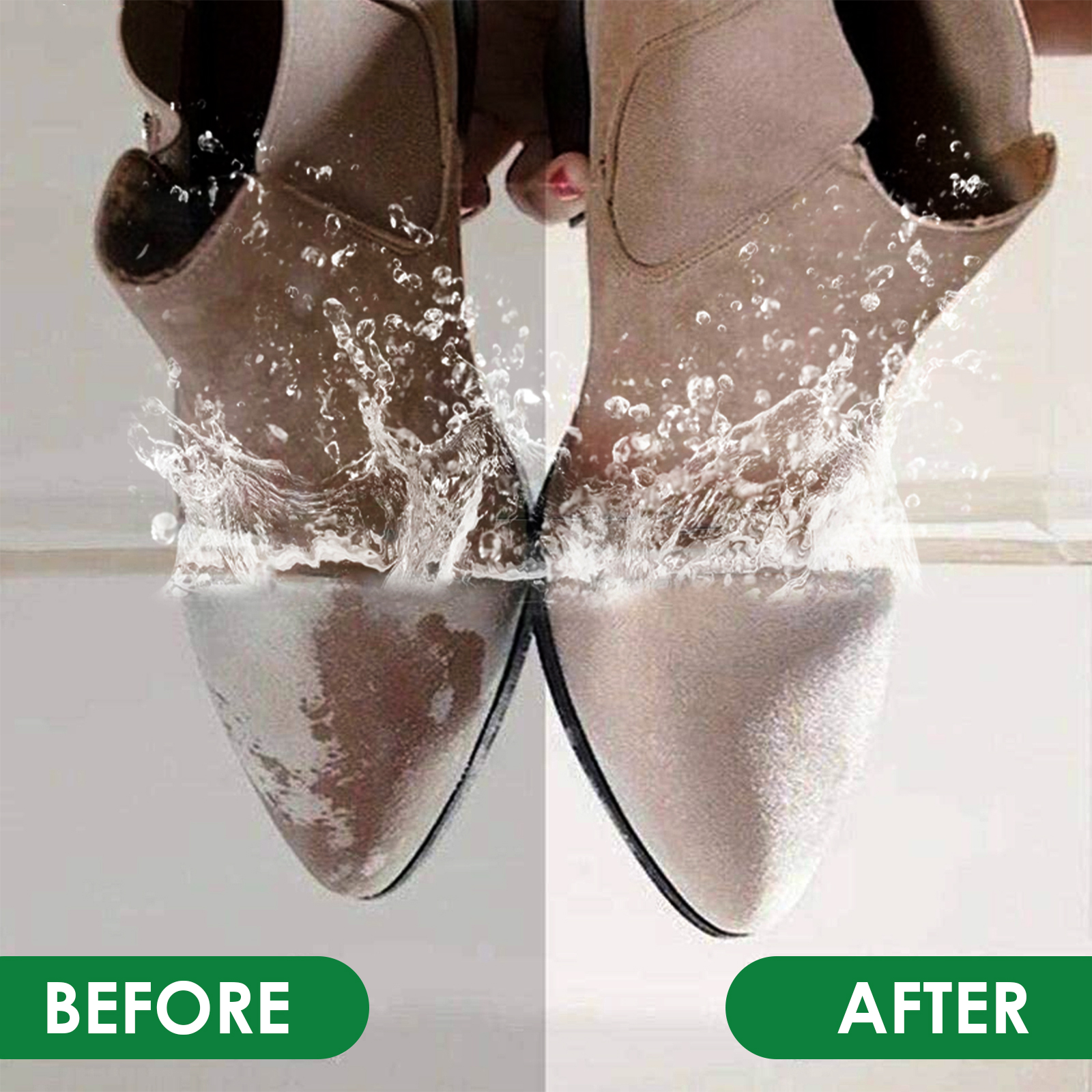 Shoe Waterproof Spray Leather Boots Hydrophobic Stain Protection Odorless Portable For Footwear And Fabric 100ml