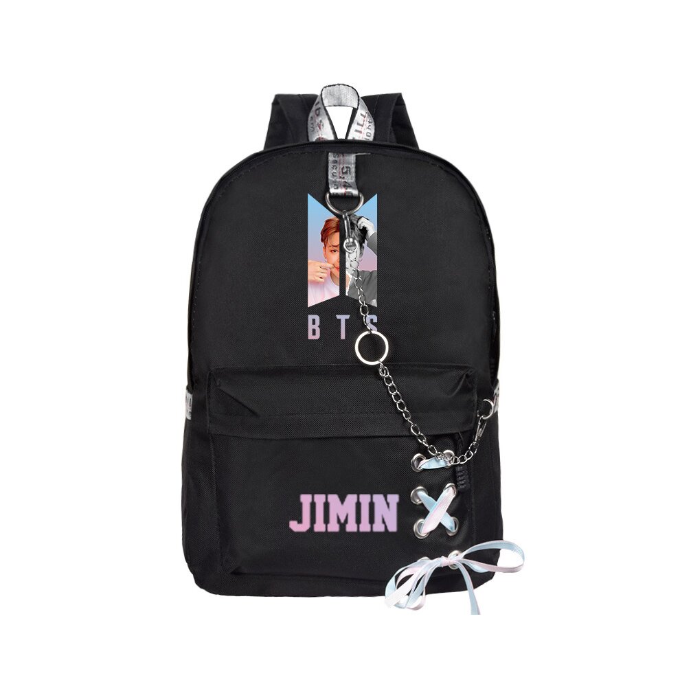 (JIMIN) BTS Backpack School Bookbag Student Travel Rucksack