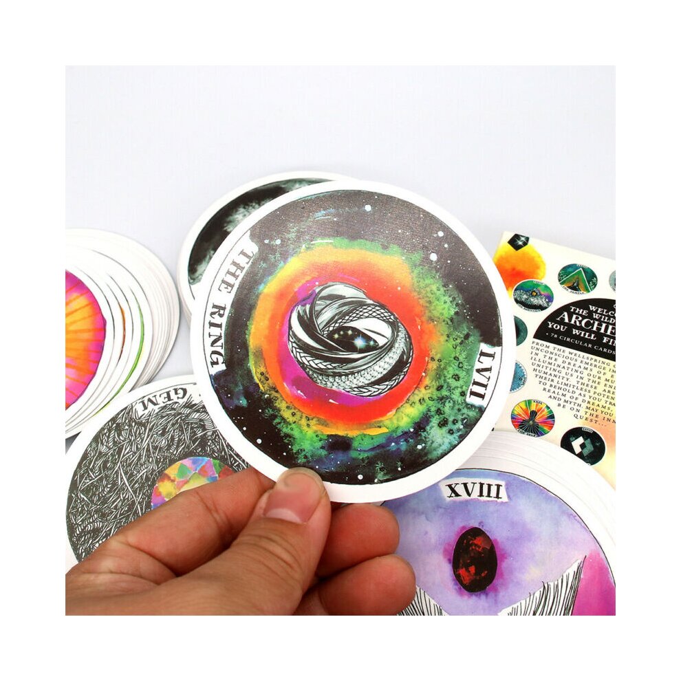 78PCS  The Wild Unknown Tarot Cards Deck Card Board Game Kdis Adults