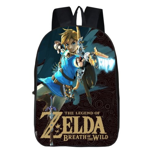 (1) The Legend of Zelda Backpack Kid Schoolbag Rucksack