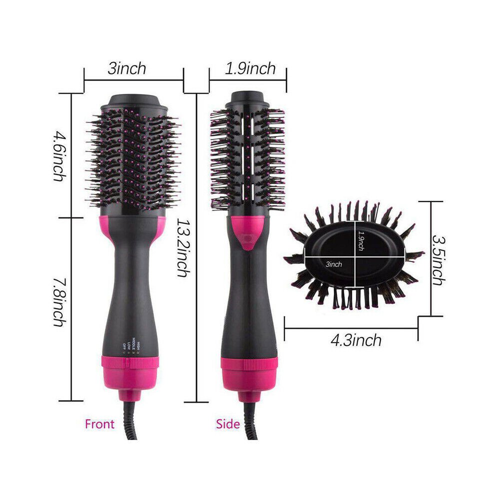 Hair Dryer Comb Hair Straightener Ceramic Brush Hair Care Heated