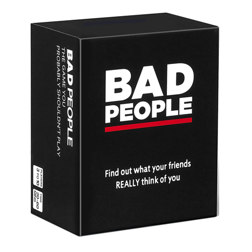 Bad People Card The Adult Party Game You Probably Shouldnot Play Find Out What Your Friends Really Think About You Family Party Game Night Gift for Family Friends