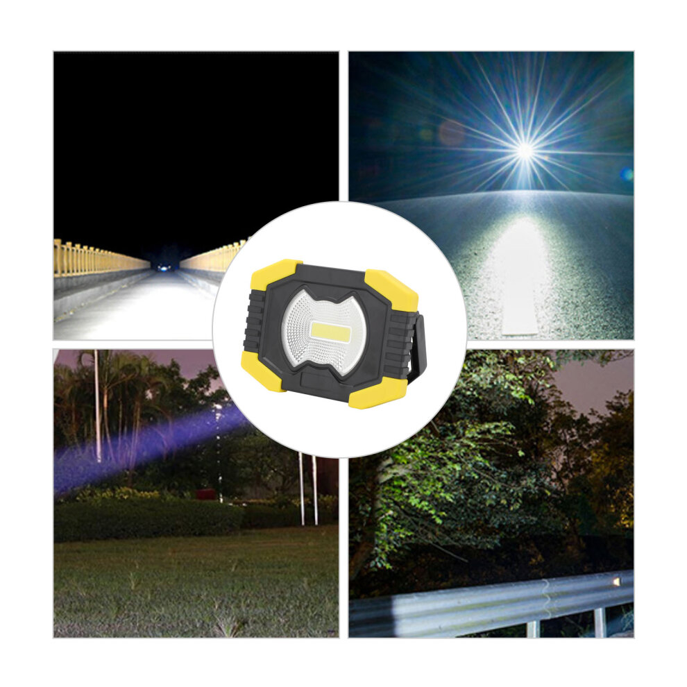 100W Solar LED Light COB light USB Rechargeable Outdoor Camping Torch