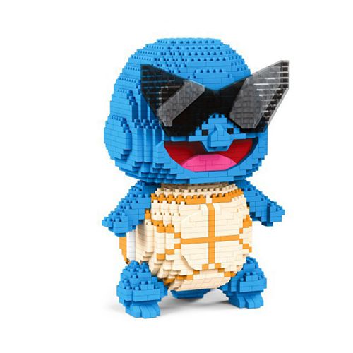 Pokemon Mini Building Blocks Squirtle Micro Brick Figures Assembly Toys
