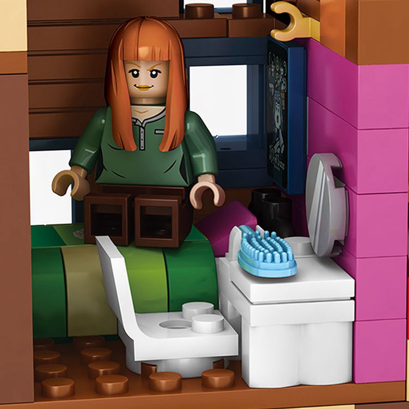 Harry Potter and the Deathly Hallows Series The Burrow Building Blocks The Model Set