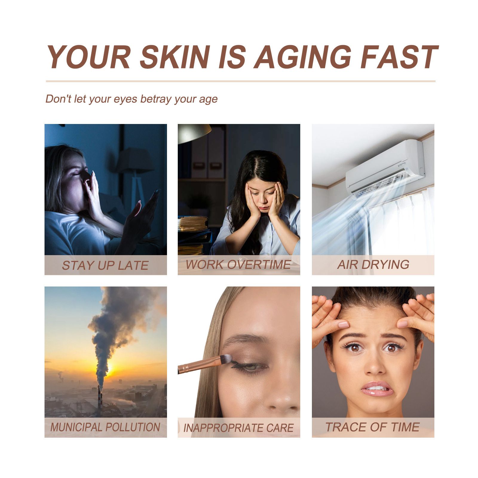 Dark Circle Anti-aging Rapid Reduction Eye Serum 20ml