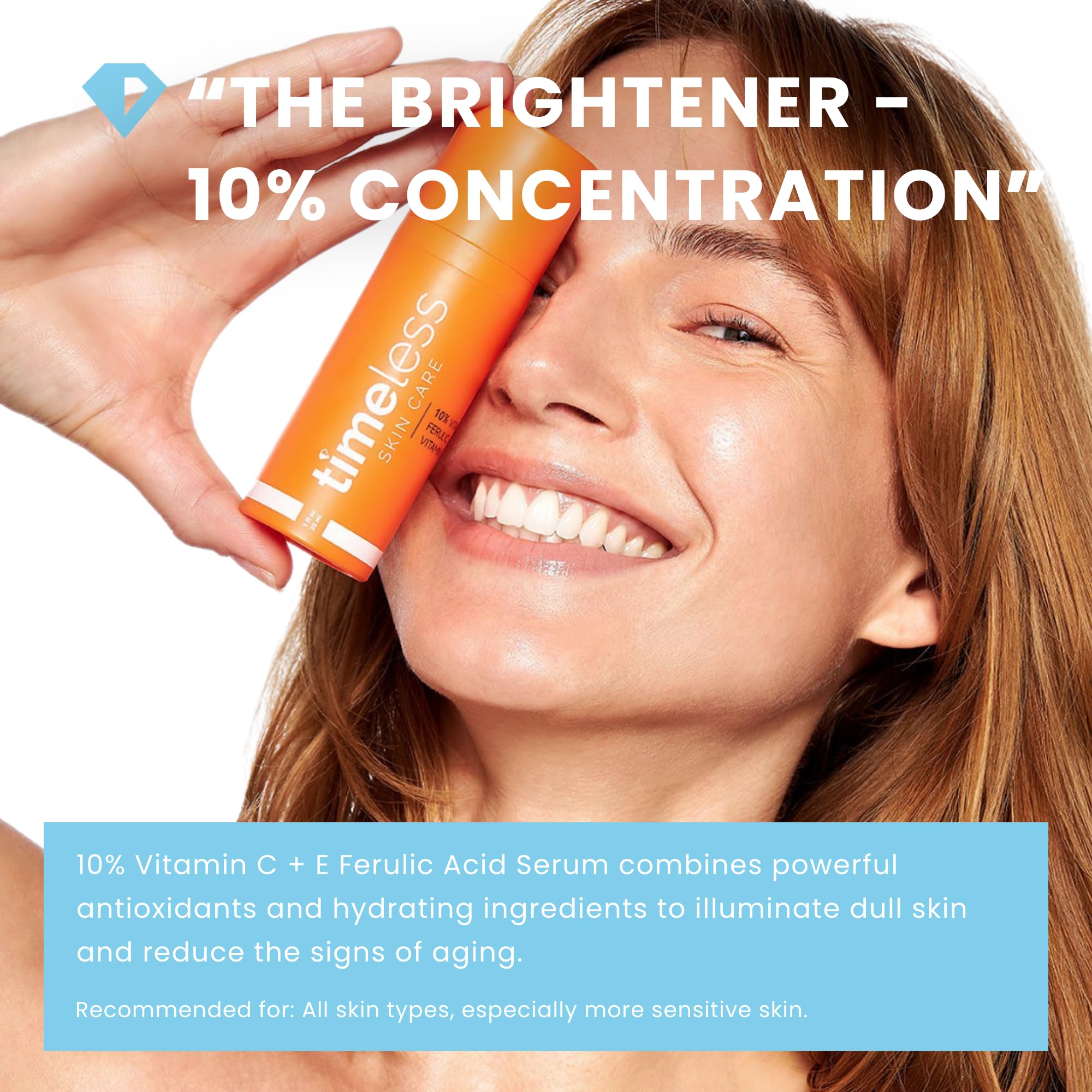 Timeless Skin Care Vitamin C Plus E 10 Percent Ferulic Acid Serum 30ml