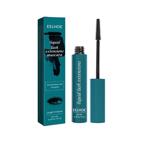 Mascara Curling Thick Mascara Eyelashes Silk Fiber Volume  Waterproof Fashional Black Eye Makeup Beauty Eyelash Cosmetics Women Eye Makeup Tool