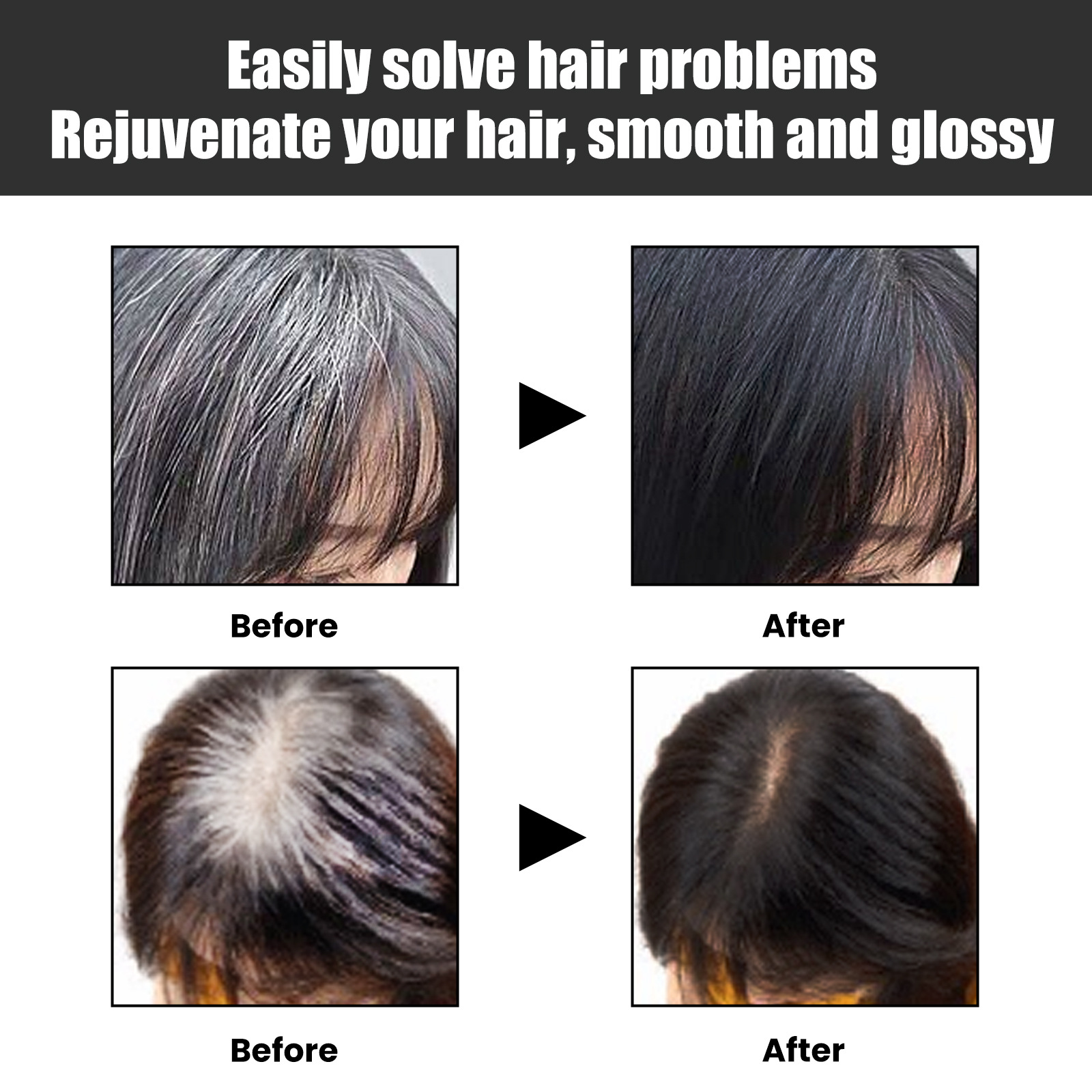 Grey Hair Darkening Bar Hair Shampoo Soap Restore Beard Natural Color Nourishing Cleaning Oil Control White Hair Repair Hair Treatment