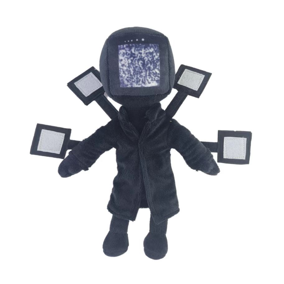 (A) Skibidi Toilet Plush Toy Cameraman Plush Speakerman Plush Stuffed Collectible Gifts for Aldults Birthday