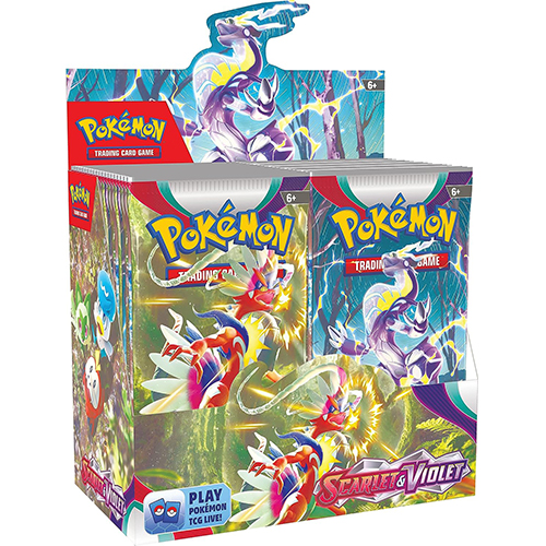 Pokemon Cards English SCARLET VIOLET Series Booster Box Collection Trading Card Game Toys