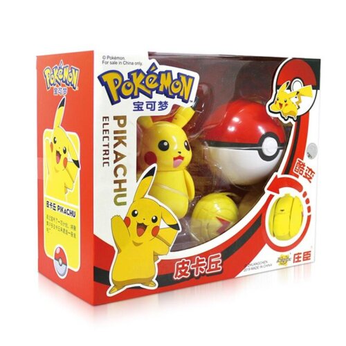 Pikachu POKEMON Pet Package Pokemon Ball Kids Toys