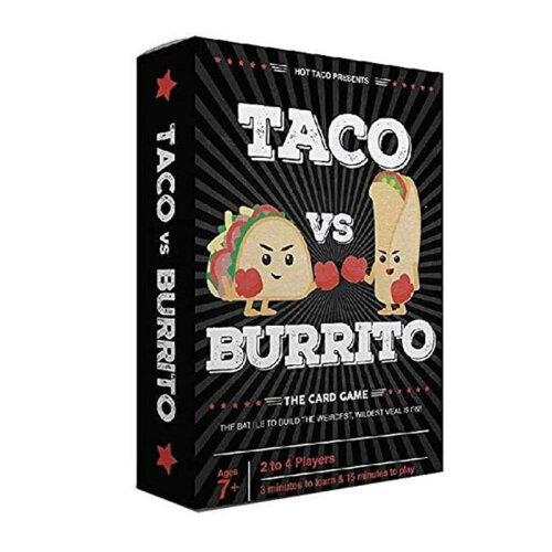 Taco vs Burrito Strategy Card Game Party Game