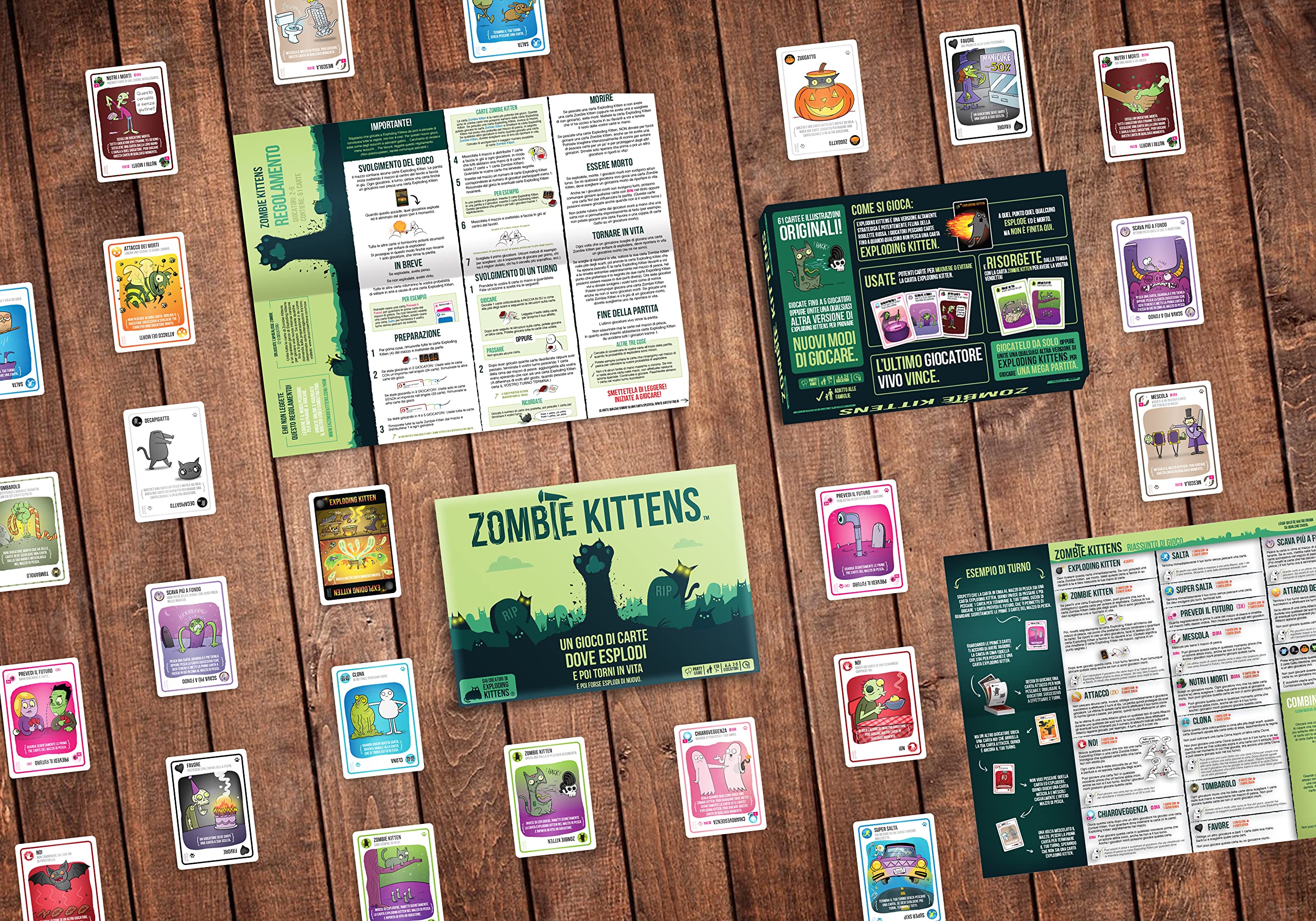 Zombie Kittens Card Game