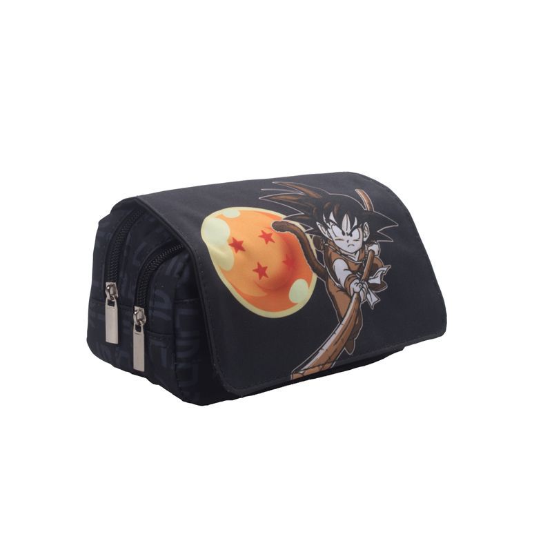 Dragon Ball Pencil Case Big Capacity Expandable Cartoon Pencil Case Supplies for Kid