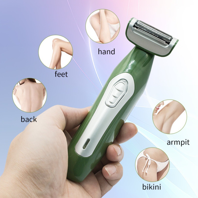 All-Body Hair Trimmer Portable USB Rechargeable Shaver for Women