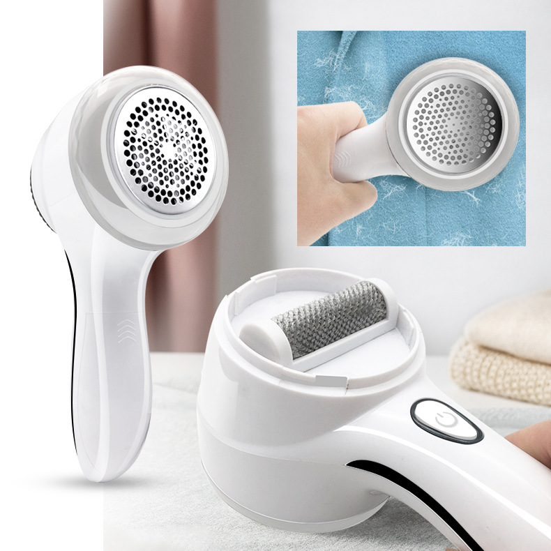 Dual Function Fabric Shaver Rechargeable Battery Sweater Defuzzer for Effortless De-pilling