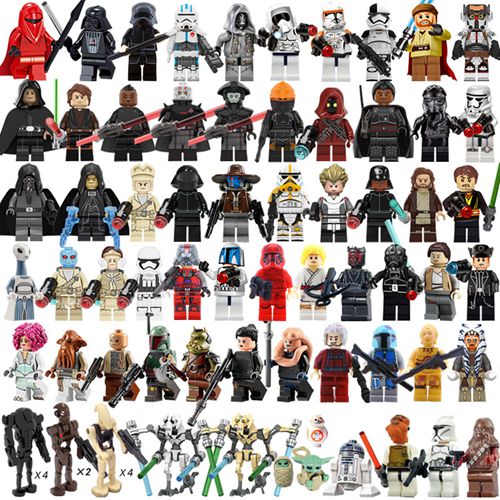 Star Wars Minifigures Childrens building block set 68pcs