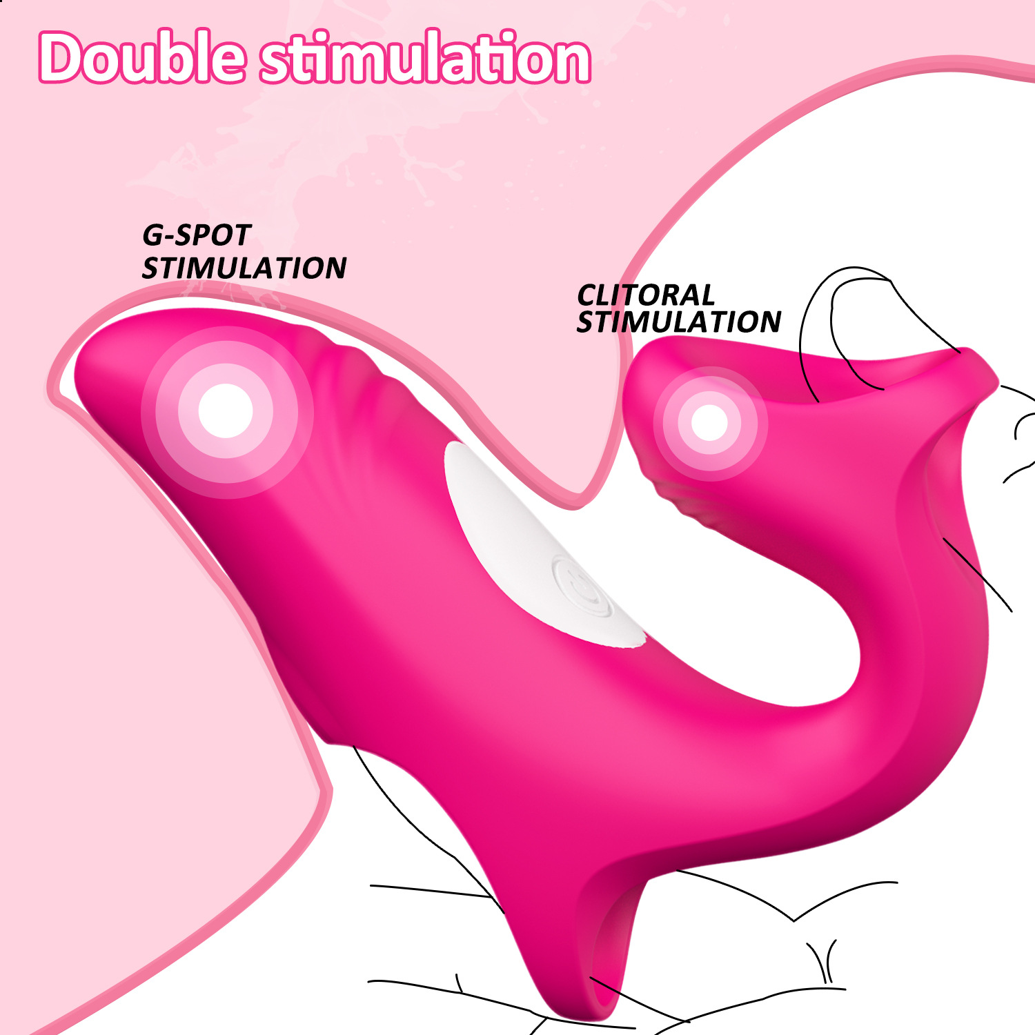 Finger Vibrator Sex Toys for Women Mini Vibrators Bullet Adult Couples Sex Toy for G Spot Clitoral Nipple Stimulate with 12 Vibration Female Vibrators