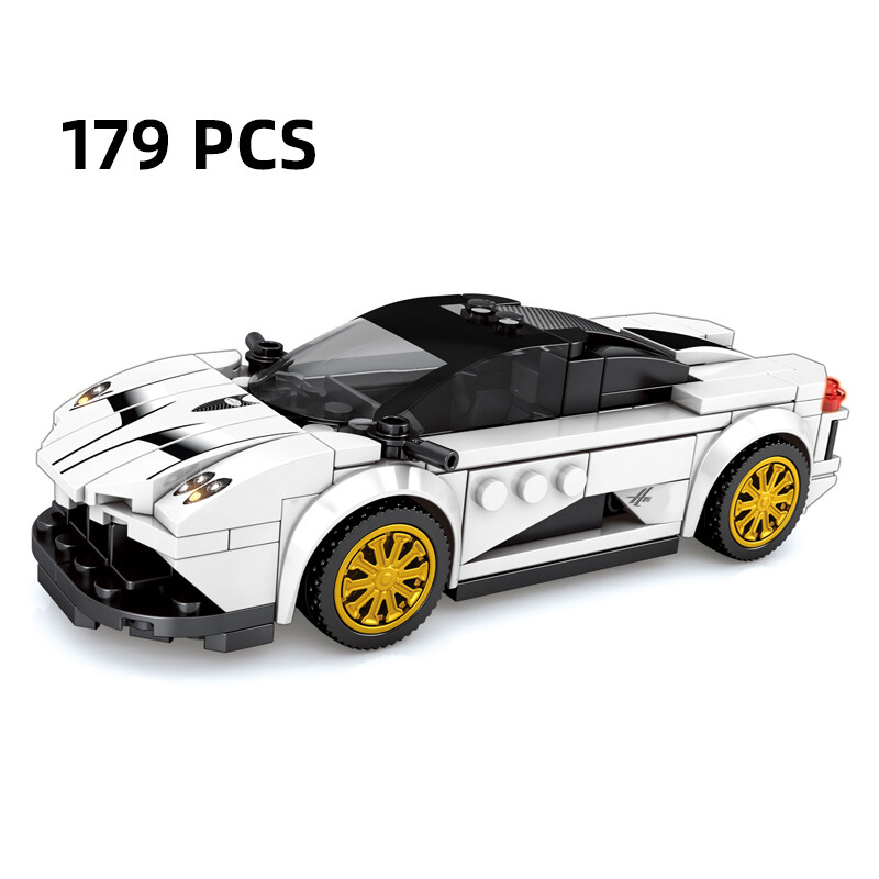 New Speed Champions Super Race Car Racing Model Building Blocks Sports Kits Sets City Great Vehicle Kids Toys New Technique