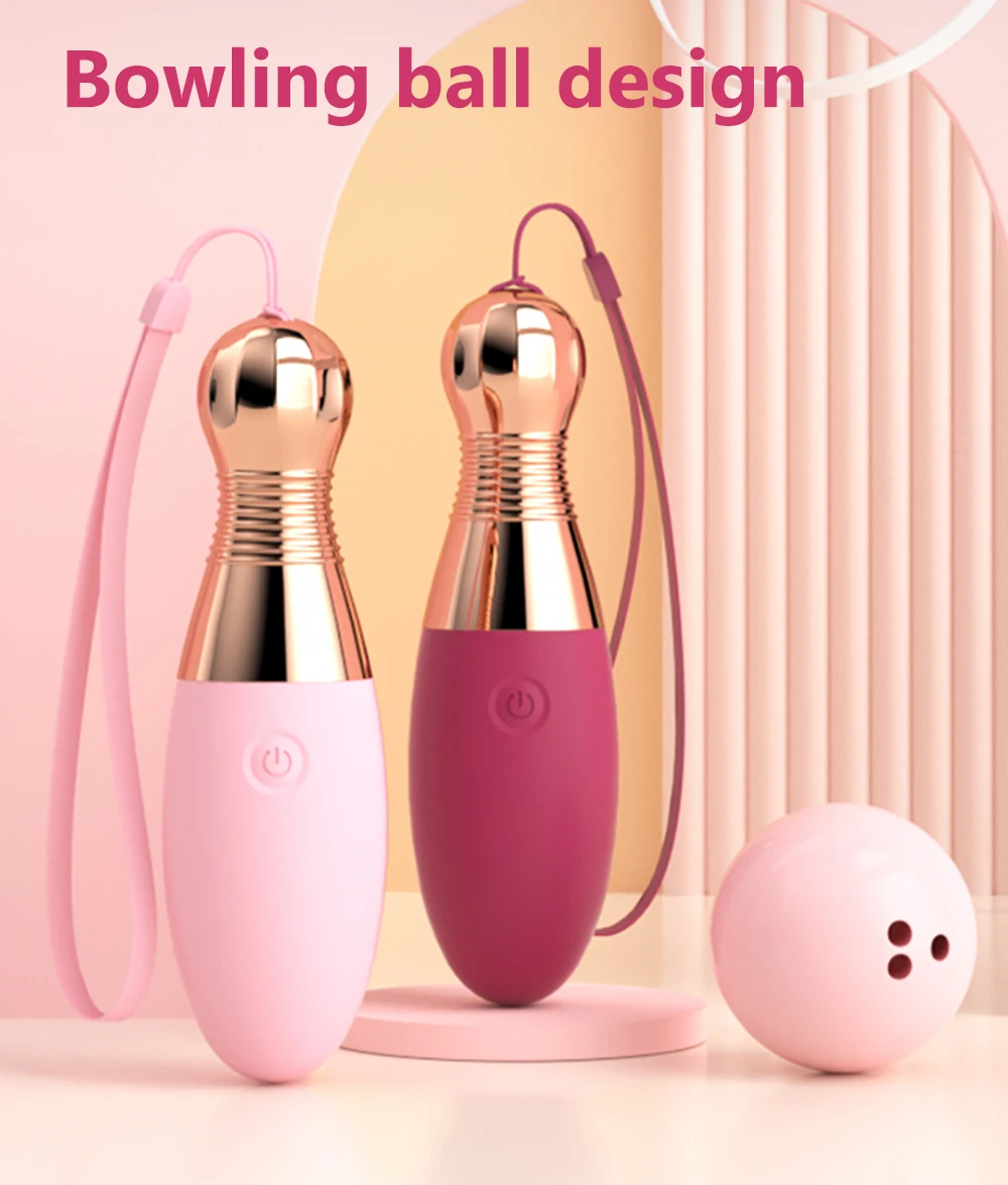 Bullet Vibrator Sex Toy For Women Couples Erotic Products USB Pull Rope Bowling Jump Egg Clitoral Stimulator Vaginal G Spot Massager Adult Games