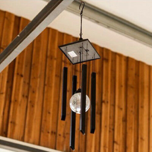 Remarkable Wind Chimes Solar Powered Colour Changing Led Light Garden Windchimes