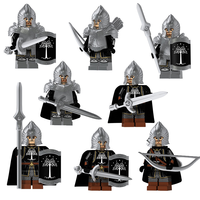 Cartoon Mini Figures The Lord of the Rings Character Set Building Blocks Toys Gift for Kids Party Supplies Collectible Series