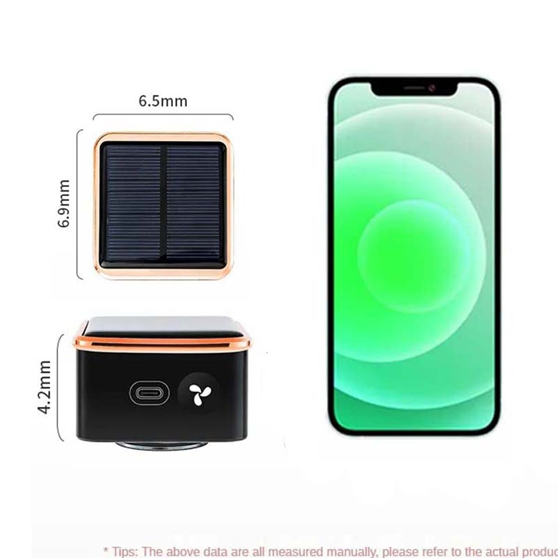 Car Air Purifier Solar Charging Formaldehyde Removal Haze Removal Small Negative Ion Car Disinfection Odor Cleaner
