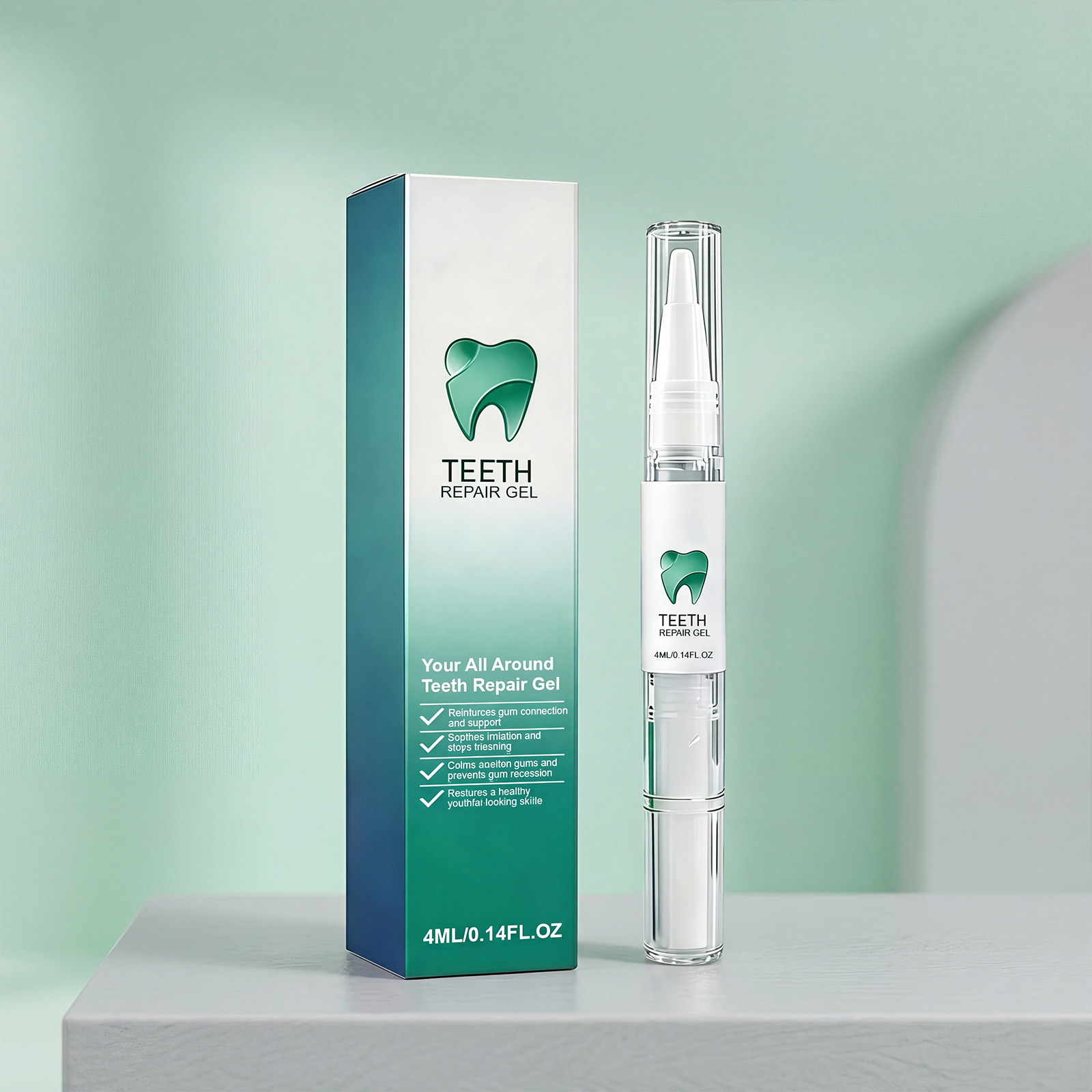 Teeth Brightening Gel Moisturizing Gentle Soft Care Clean Gum Tissue Lift Nice Smile Beauty Effect