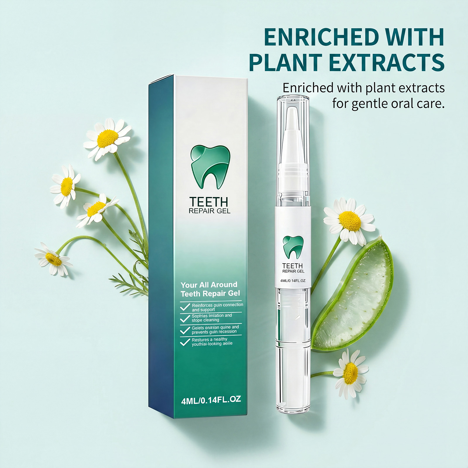Teeth Brightening Gel Moisturizing Gentle Soft Care Clean Gum Tissue Lift Nice Smile Beauty Effect