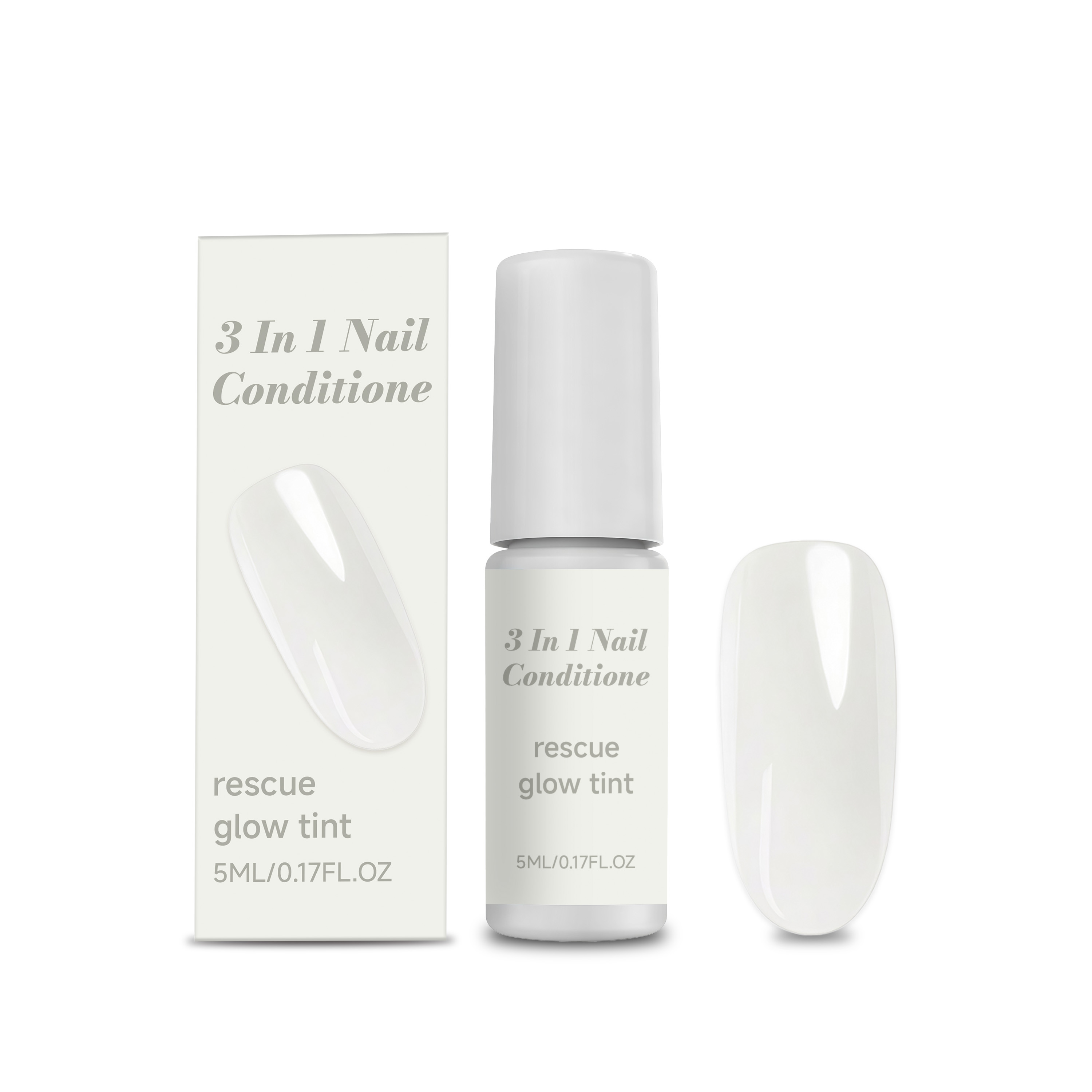 (Pink) Nail Hardener Flesh Pink Daily Moisturizing Quick Dry Non Greasy Natural Gloss Protect Nail Cuticle Surface Care Liquid