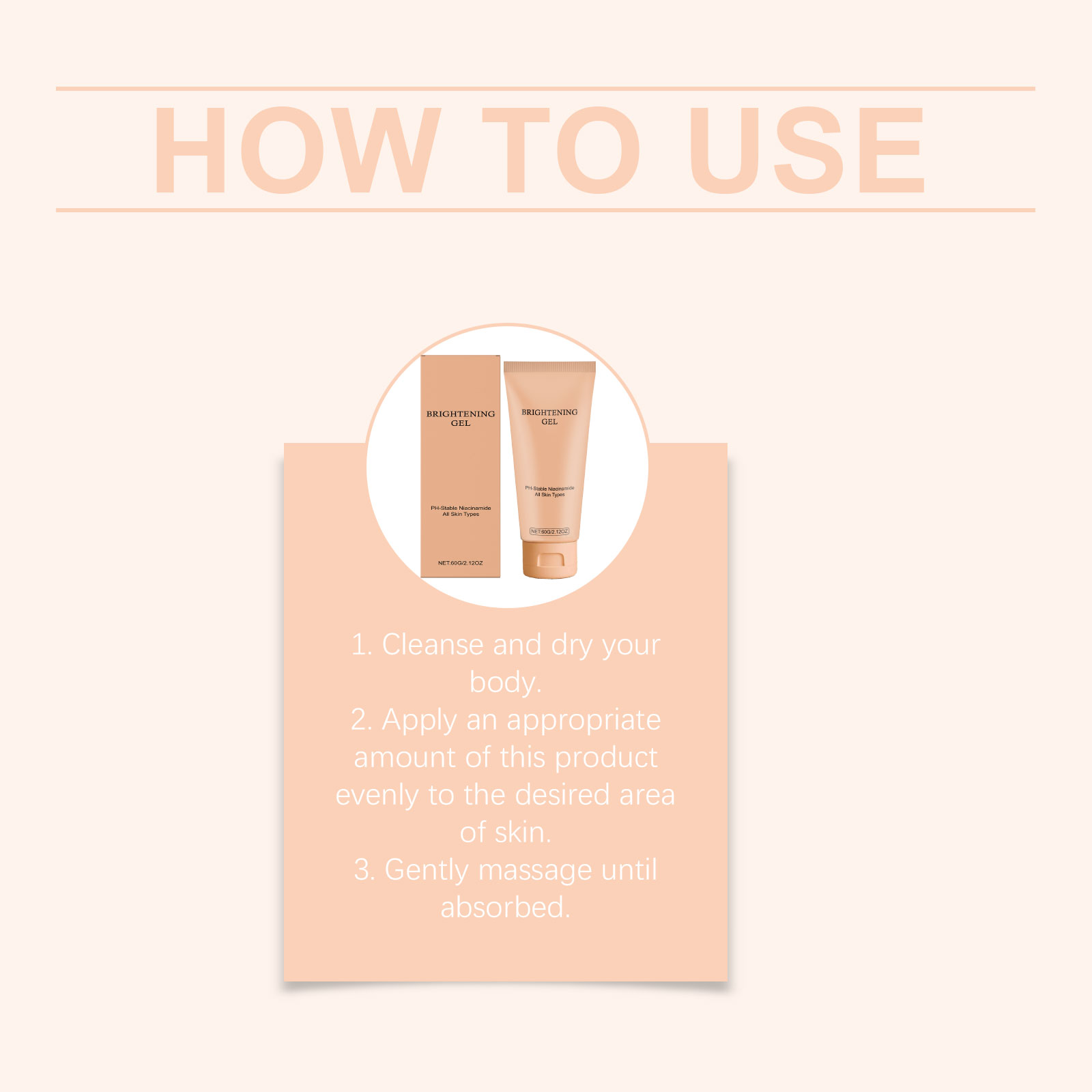 Brightening Care Gel Purifying Delicate Deep Nourishing Soft Mild Luminous Gentle Facial Skin Care Treatment
