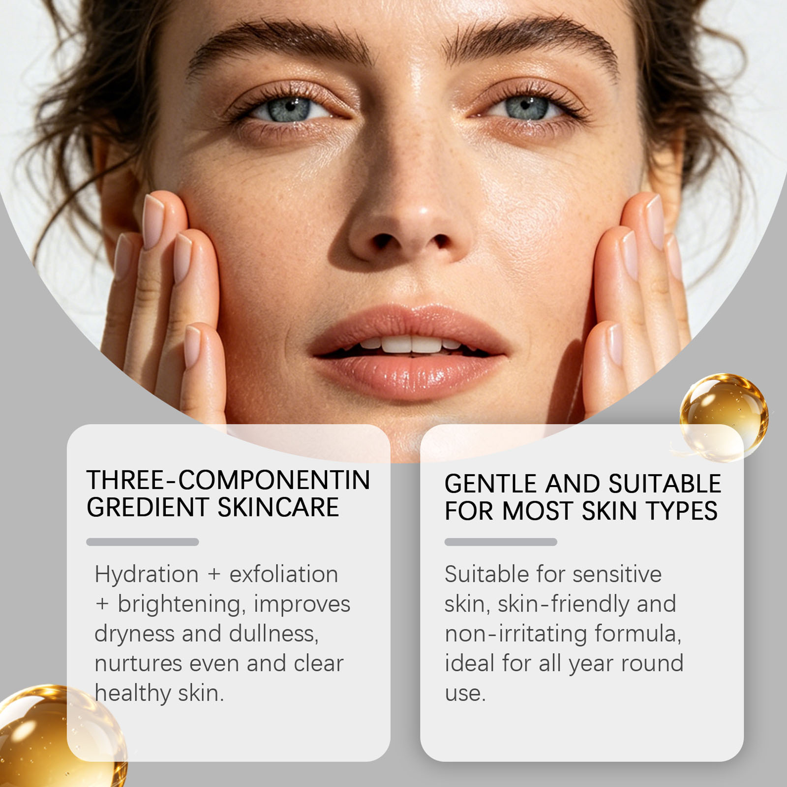 Brightening Facial Essence Evens Hydrates Glowy Light Soft Skin Care