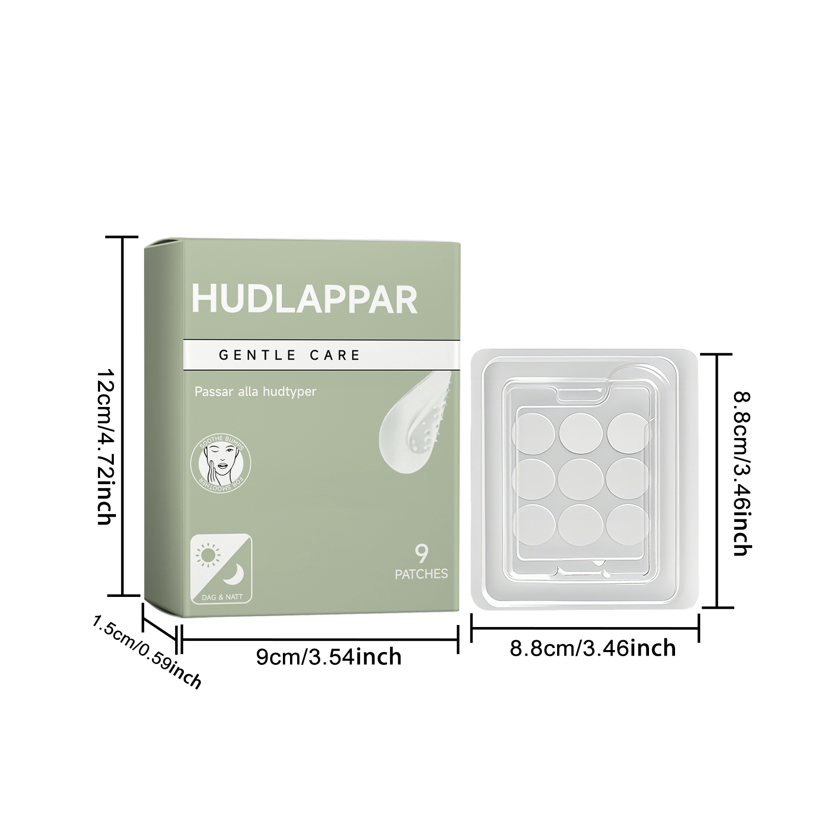 Skin Care Patch Mild Skin Friendly Material Moisturizing Soft Smooth Care Body And Facial Skin Protection
