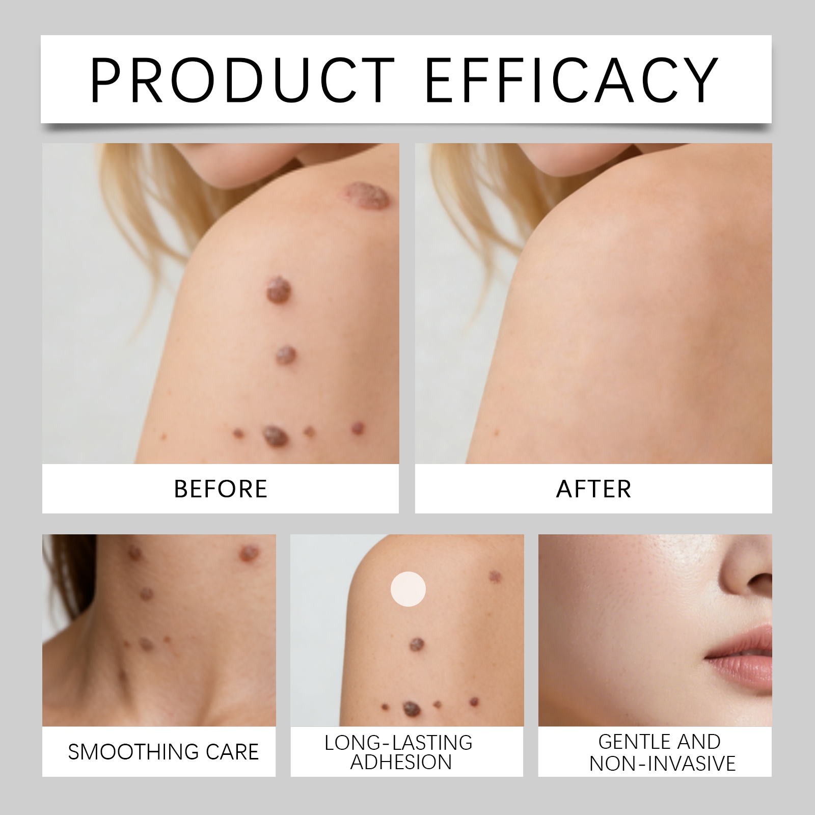 Skin Care Patch Mild Skin Friendly Material Moisturizing Soft Smooth Care Body And Facial Skin Protection