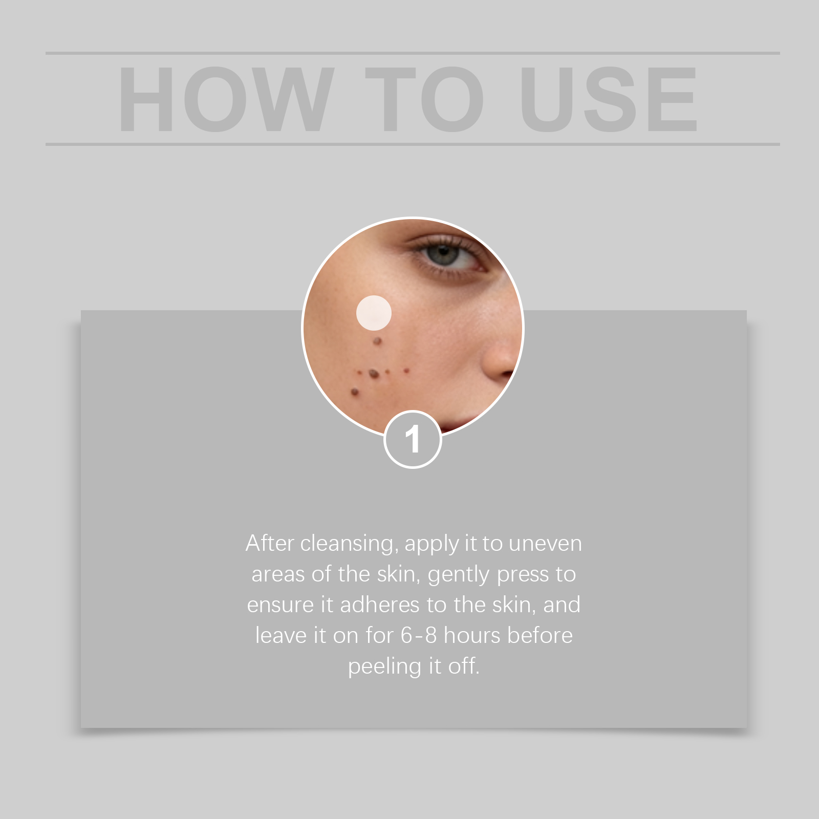 Skin Care Patch Mild Skin Friendly Material Moisturizing Soft Smooth Care Body And Facial Skin Protection
