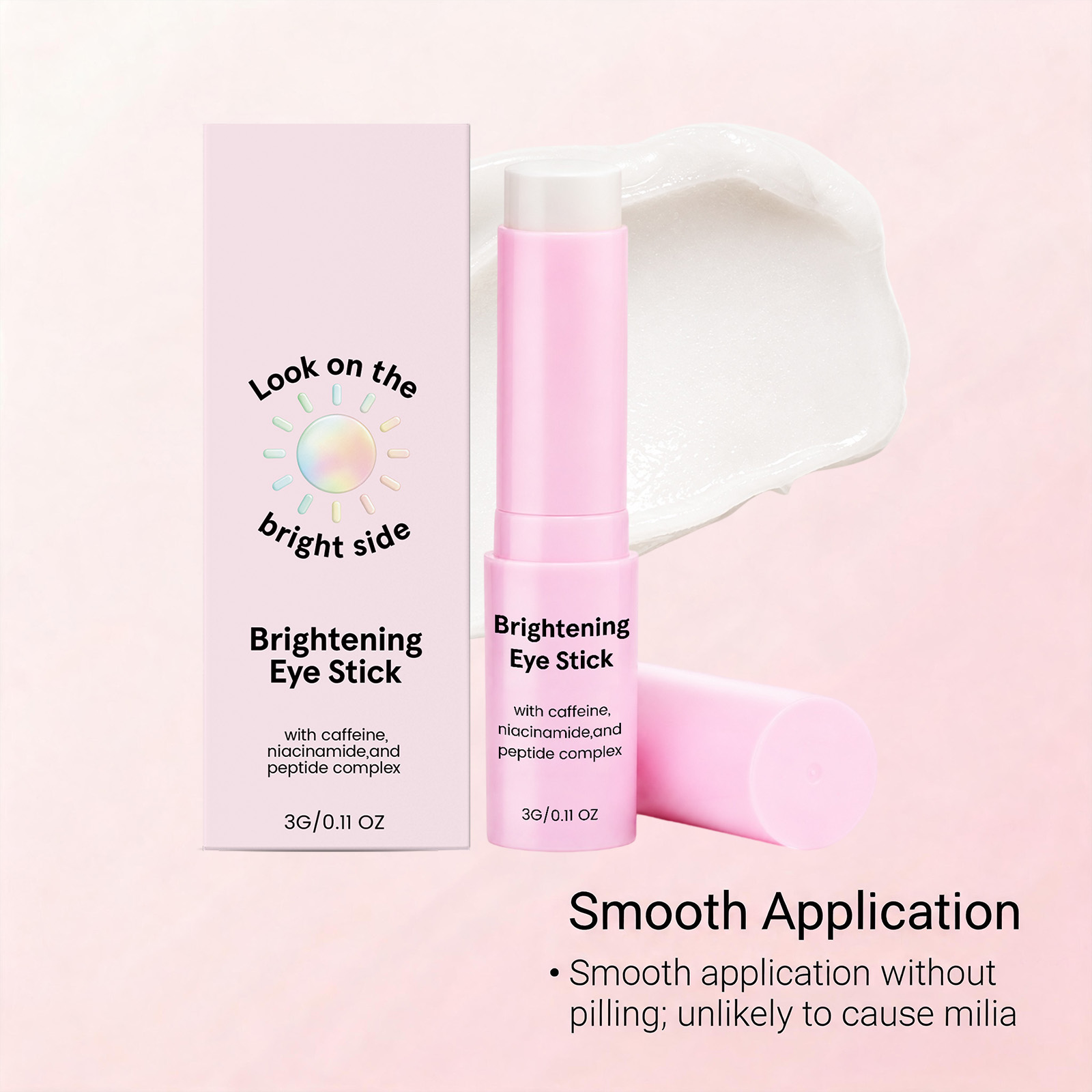 Eye Bright Care Stick Moisturize Hydrate Soft Bright Smooth Fresh Lock Water Skin Daily Care