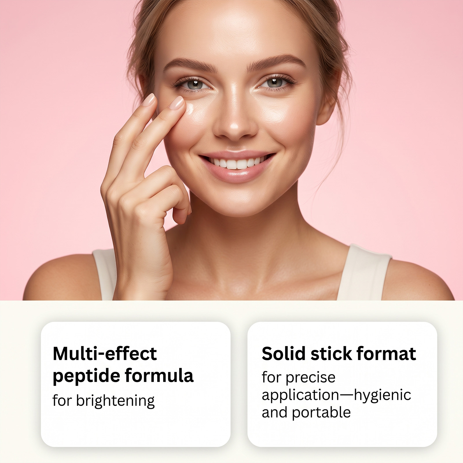 Eye Bright Care Stick Moisturize Hydrate Soft Bright Smooth Fresh Lock Water Skin Daily Care